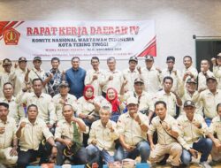 Rakerda ke IV DPD Komnas WI Tebing Tinggi Sukses
