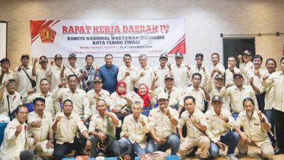 Rakerda ke IV DPD Komnas WI Tebing Tinggi Sukses