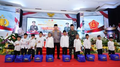Panglima TNI dan Kapolri Hadiri Doa Bersama dan Tinjau Kesiapan Pilkada di Jatim