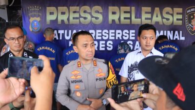 Serang Rumah Warga, Sekelompok Geng Motor Berstatus Pelajar Ditangkap Polisi