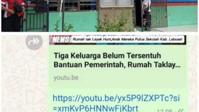 Karena Kirim Link Berita, Wartawan Diajak Duel Kepsek SDN XIV Labusel