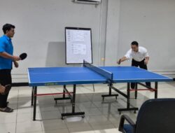 Turnamen Tenis Meja, Meriahkan HUT ke 129 BRI Branch Office Kotapinang