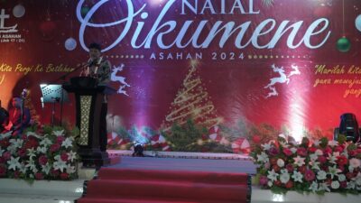 Bupati Asahan Hadiri Perayaan Natal dan Oikumene