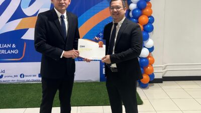 Usai Upacara Puncak HUT ke 129, Pinca BRI Branch Office Kotapinang serahkan Reward