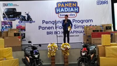 Dibuka!!! Undian Panen Hadiah Simpedes BRI BO Kotapinang, Puluhan Hadiah Menanti