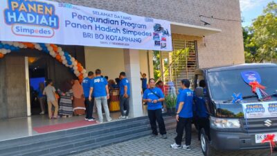 Petani Sawit Menangkan Grand Prize Simpedes BRI Kotapinang, Mobil Suzuki Carry FD AC Digondol Pulang