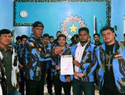 DPD IPK Labuhanbatu Serahkan Mandat SAPMA DPD IPK