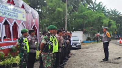 Jaga di Pos Natura, Situasi Lalin di Bagan Sinembah Rohil Padat Lancar