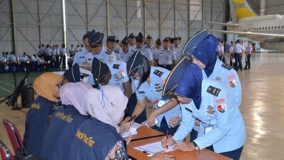 Lanud Sultan Hasanuddin Laksanakan Tes Urine ke Prajurit