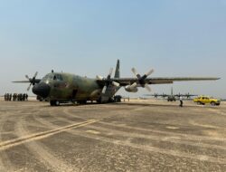 Pesawat Hercules C-130, Berhasil Mendarat di Myanmar