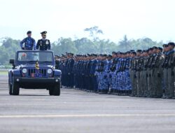 HUT ke 79 TNI AU Adakan Upacara Gabungan di Lanud Sultan Hasanuddin