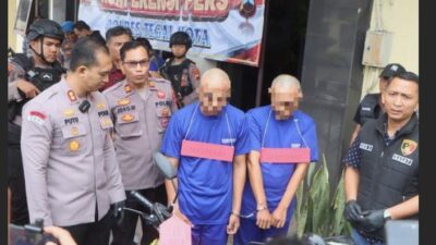 Resahkan Masyarakat, 4 Pelaku Curanmor Dibekuk Polres Tegal Kota