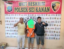 Pelaku Pembacokan di Sei Kanan Labusel Ditangkap Polisi, Motif Cekcok Saat Minum Tuak