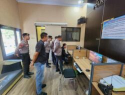 Pastikan Pelayanan Prima Kapolres Pekalongan Tinjau Ruang SPKT
