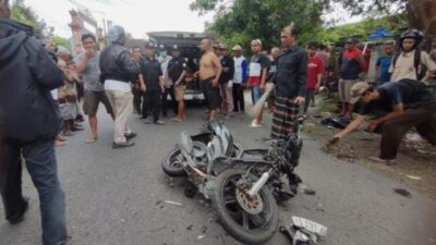 Kecelakaan di Kalikebo: Sepeda Motor Vs Mobil Pikap, Satu Orang Tewas