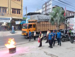 BRI Kotapinang Gandeng Damkar Cara Atasi Penanggulangan Kebakaran