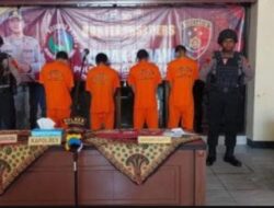 Polresta Pekalongan Ungkap Kasus Narkoba dan Pencurian