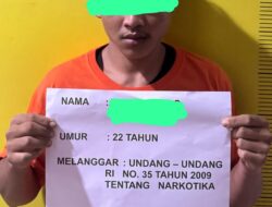 Polres Labusel Tangkap Pengedar Narkoba, 3,03 Gram Sabu Diamankan