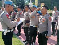 Tingkatkan Disiplin Personel, Polres Labuhanbatu Gelar Gaktibplin