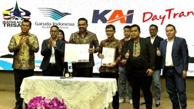 Silaturahmi Alumni Trisakti Diwarnai Kerjasama Strategis dengan Garuda dan KAI