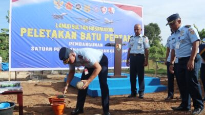 Pembangunan SPPG di Lanud Hasanuddin Mampu Tampung 5000 Porsi Perhari Makanan Bergizi