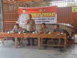 Polres Labusel Gelar Jum’at Curhat, Warga Keluhan Maraknya Narkoba dan Pencurian Buah Kelapa Sawit