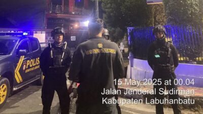 Polres Labuhanbatu Gelar Patroli Kota dan Public Address