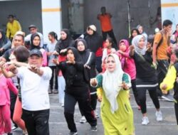 Bersama Masyarakat, Wakil Bupati dan Ketua DPRD Labuhanbatu Senam Sehat