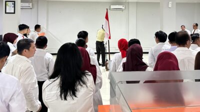 Diikuti Insan BRIlian, BRI BO Kotapinang Upacara HARKITNAS ke-117