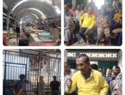 Pedagang Pasar Akik Tuntut Janji PUD Pasar serta Dukung Pembangunan Pembatas Pasar Akik Sukaramai