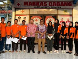 Kontingen PMI-PMR Labusel siap Ikuti Jumbara PMI V Tingkat Sumut