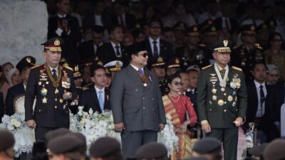 Presiden Pimpin Peringatan Hari Bhayangkara ke-79 di Silang Monas