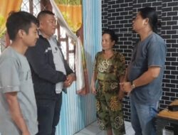 Kunjungan Duka Cita, DPC PJS Sibolga Sambangi Rumah Niali Mendrofa