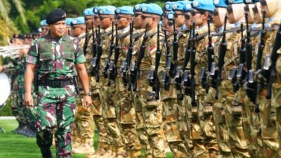 173 Prajurit TNI Tiba di Tanah Air Pasca Emban Misi Perdamaian