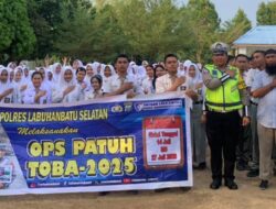Operasi Patuh Toba, Satlantas Polres Labusel Laksanakan “Police Goes To School”