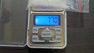 Polsek Kualuh Hulu Tangkap Remaja Bawa 7,7 Gram Sabu