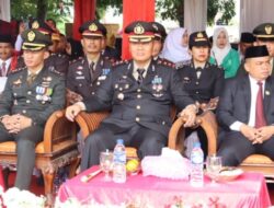 Kapolres Labuhanbatu Hadiri Upacara  HUT ke-80 RI