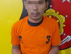 Polsek Kualuh Hulu Ringkus Kurir Narkoba, Gendong 30 Gram Sabu