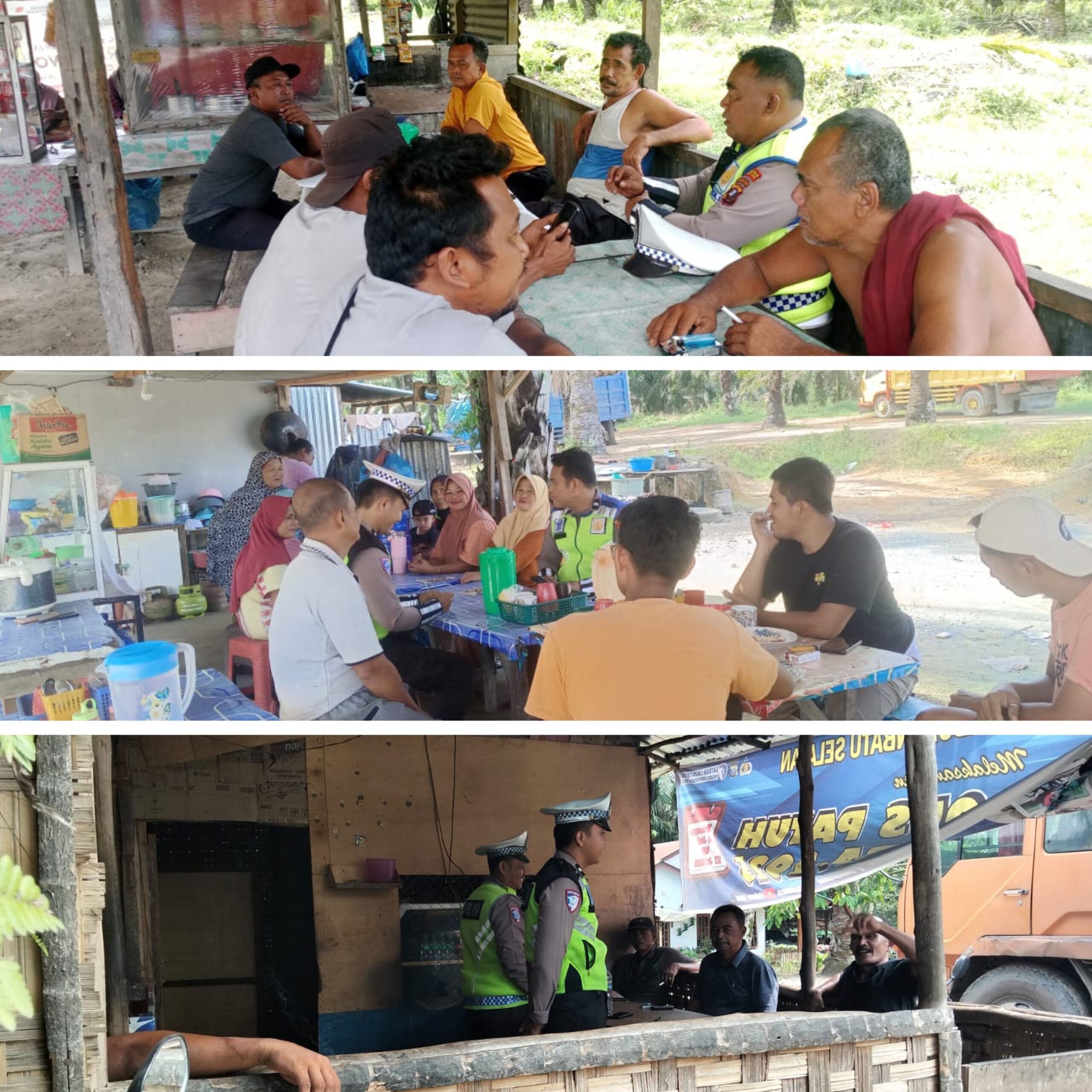 Satlantas Polres Labusel Ajak Masyarakat Tertib Berlalu Lintas,“Polantas Menyapa”.