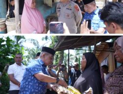 Kapolres Labusel Bantu Sembako,Pengobatan anak,Hingga Bedah Rumah,Air Mata Bahagia Warga Tak Mampu