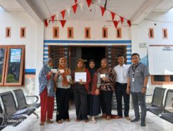 BRI BO Kotapinang Bagi Kartu dan Buku Tabungan Penerima Bantuan