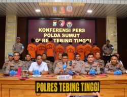 Tawuran di Tebing Tinggi Tewaskan Remaja, 8 Pelaku Ditangkap Polisi