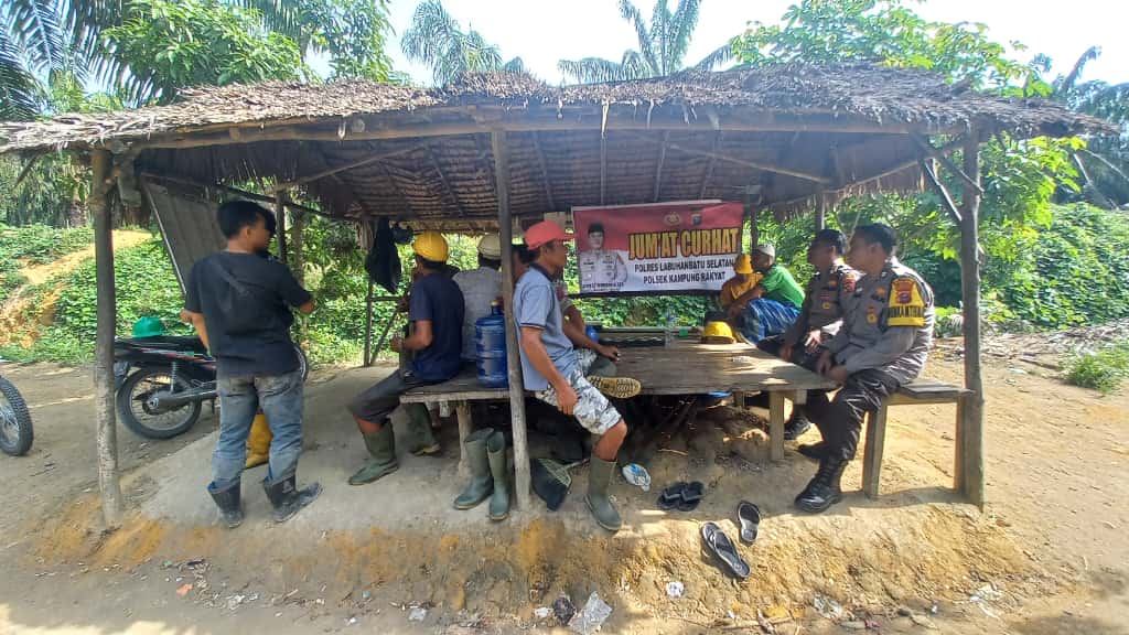 Polsek Kampung Rakyat Gelar Jumat Curhat Bersama SPSI PKS GSL, Wujudkan Sinergi Polri dan Masyarakat