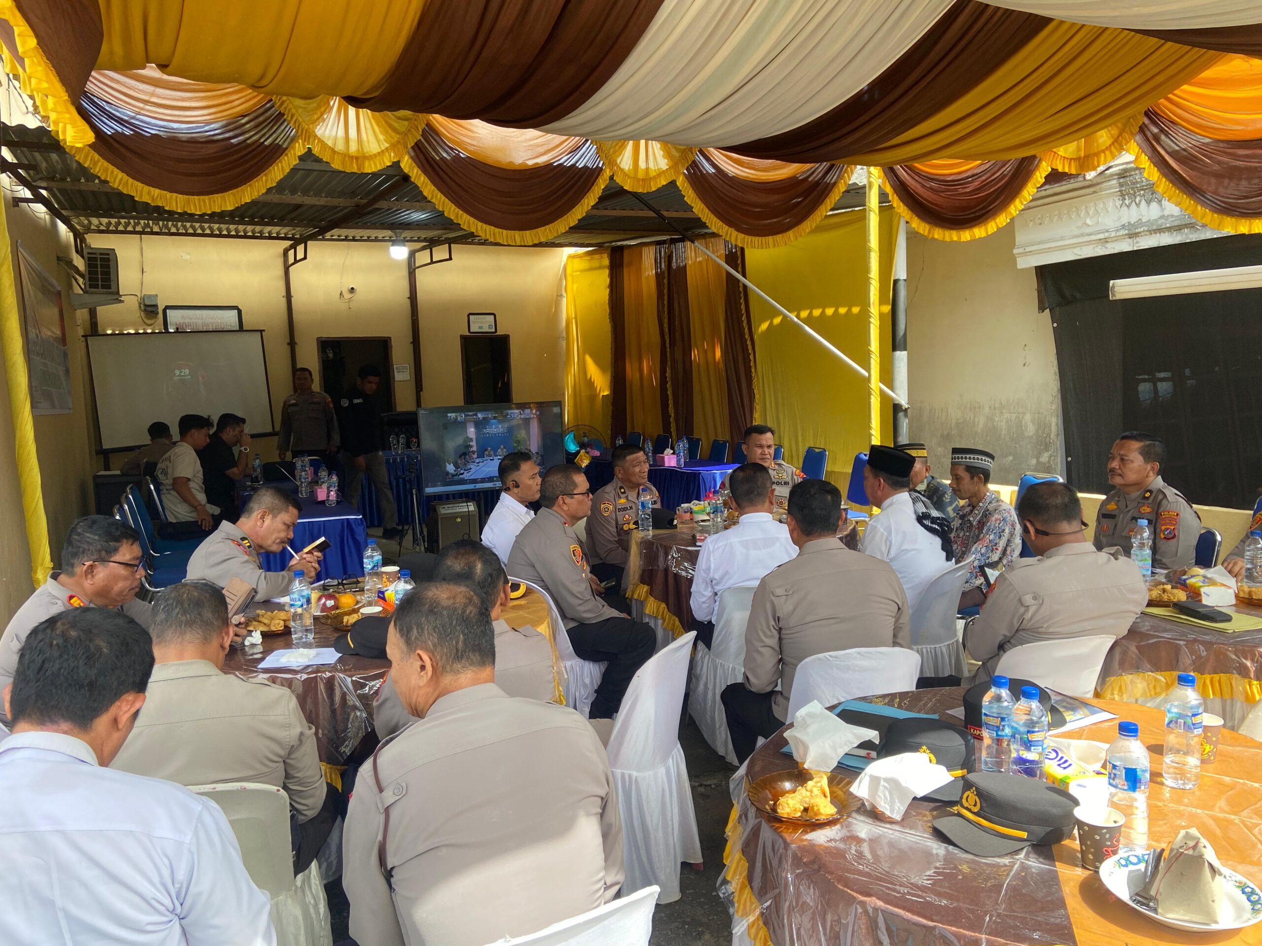 Kapolres Labusel AKBP Aditya Sembiring :Kolaborasi Polri Dan Tokoh Masyarakat Kunci Harkamtibmas