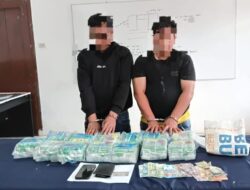 Polsek Kualuh Hulu Gagalkan Penyelundupan 13 Kg Sabu