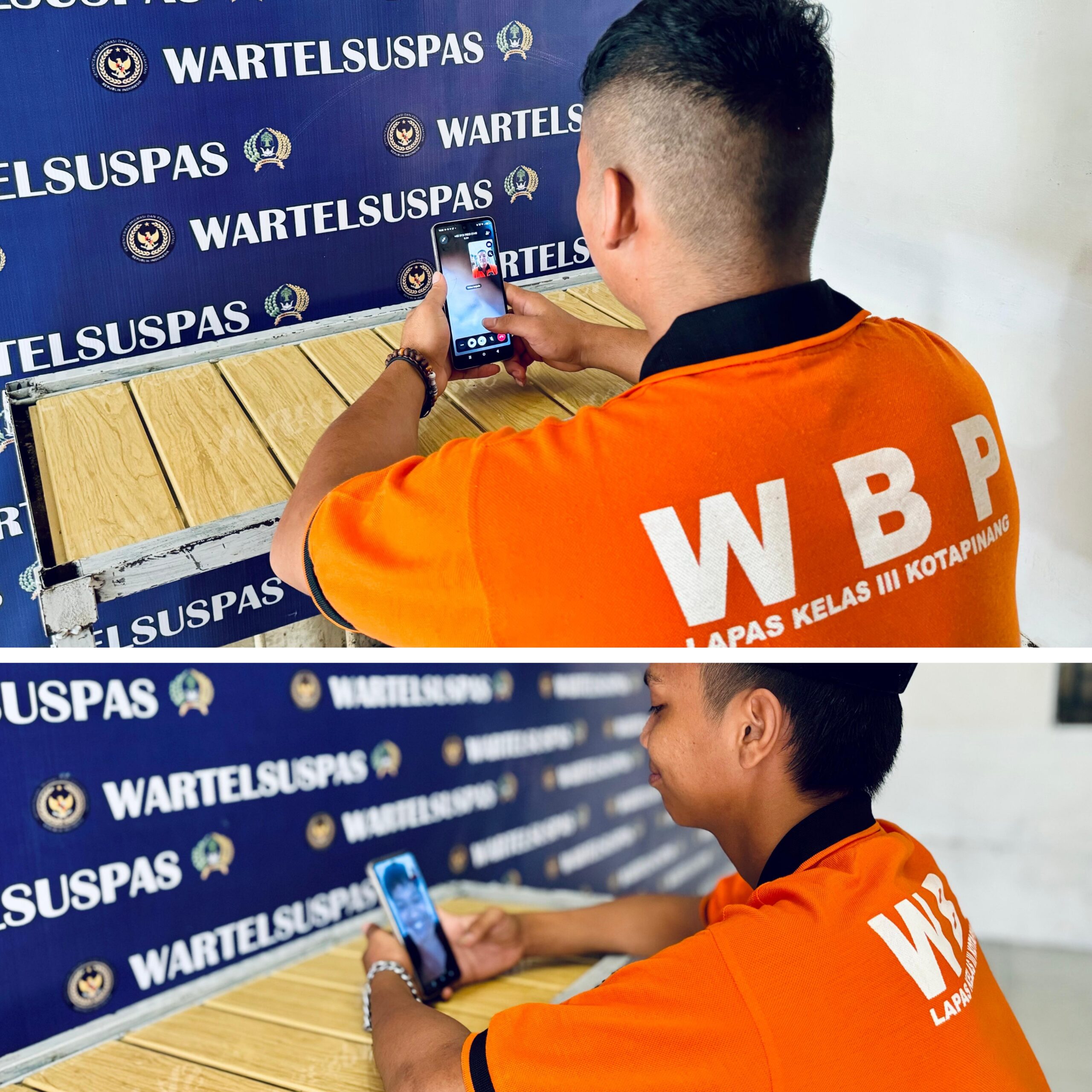 Rindu yang Terjawab di Wartelsuspas:Kasih Tak Pernah Padam Meski Terpisah Dinding Besi.