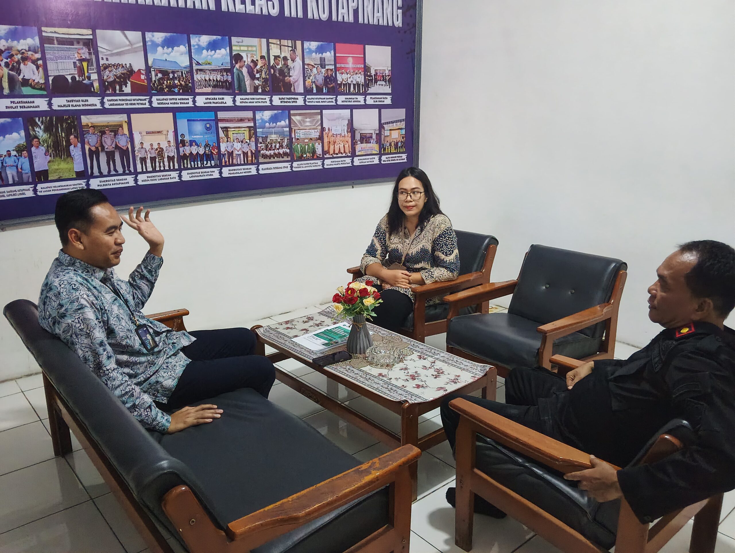 BRI BO Kotapinang Silaturahmi ke Lapas Kotapinang