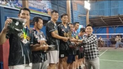 PB Satu Jiwa Cup II Sukses Digelar, Edgun Chai/Fandi Harahap Raih Gelar Juara
