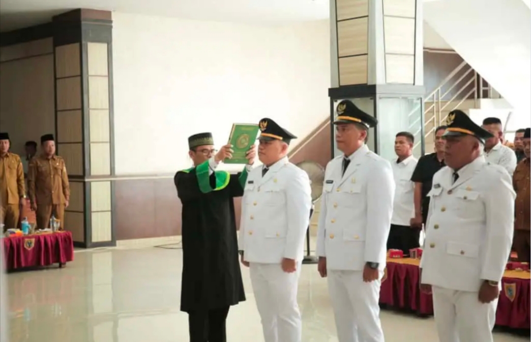 Bupati Labuhanbatu Selatan Lantik Tiga Camat Baru: Sungai Kanan, Kampung Rakyat, dan Silangkitang