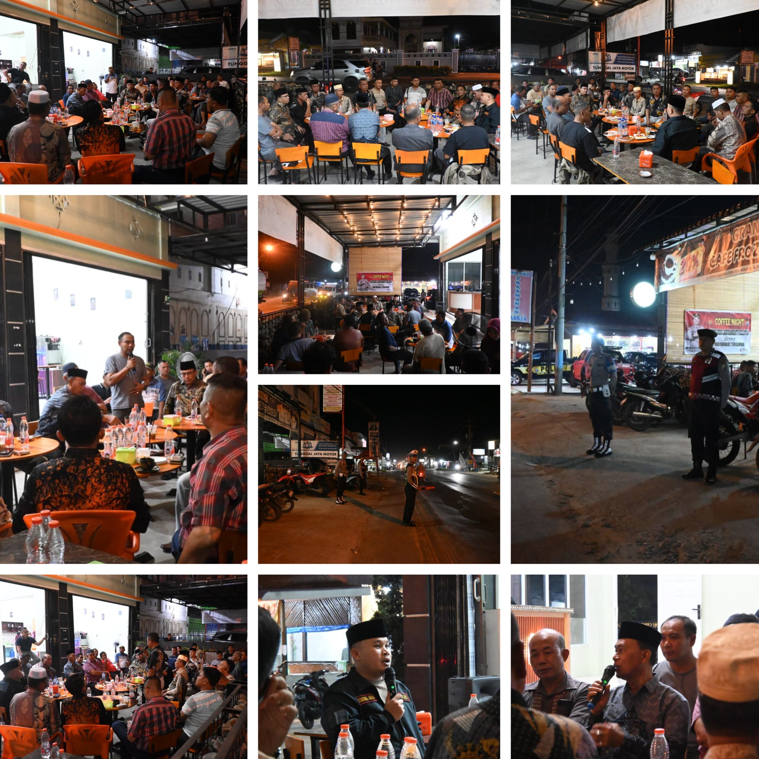 Duduk Bersama,Ngopi Bersama:Kapolres Labusel dan Warga Torgamba Mantapkan Kolaborasi Keamanan